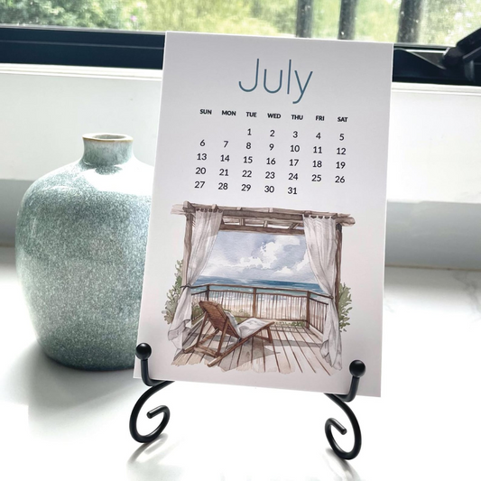 2026 Nature Desktop Calendar Gift