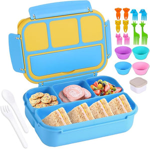 Box Adult Lunch Box with 4 Compartments