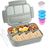 Box Adult Lunch Box with 4 Compartments