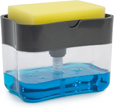 Dish Soap Dispenser and Sponge Holder