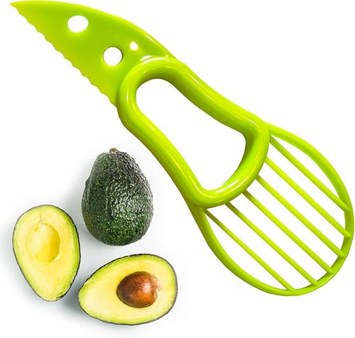 Avocado Green Cutter and Scooper for Fruits & Vegetable