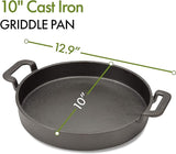 Pre-Seasoned Cast Iron Griddle Pan