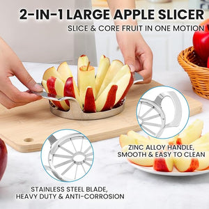 Extra Large Apple Slicer with 12 Blades