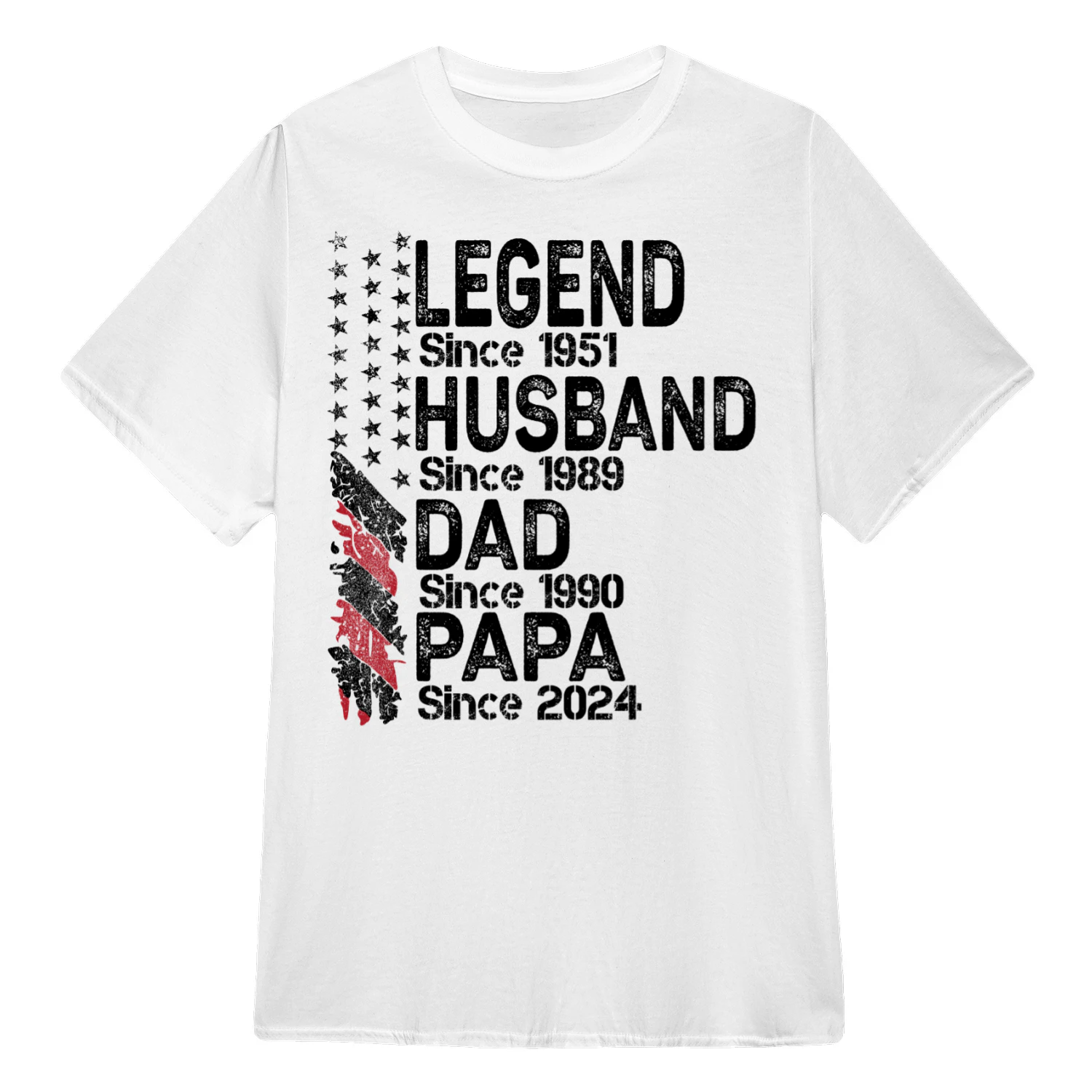 Personalized Legend Husband Dad Papa Since Father's Day Shirt