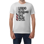 Personalized Legend Husband Dad Papa Since Father's Day Shirt