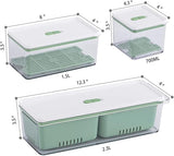 Organizer Bins/Storage Containers Stackable Produce Saver