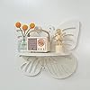 Butterfly Shaped Nursery Floating Wall Shelf for Kids Room