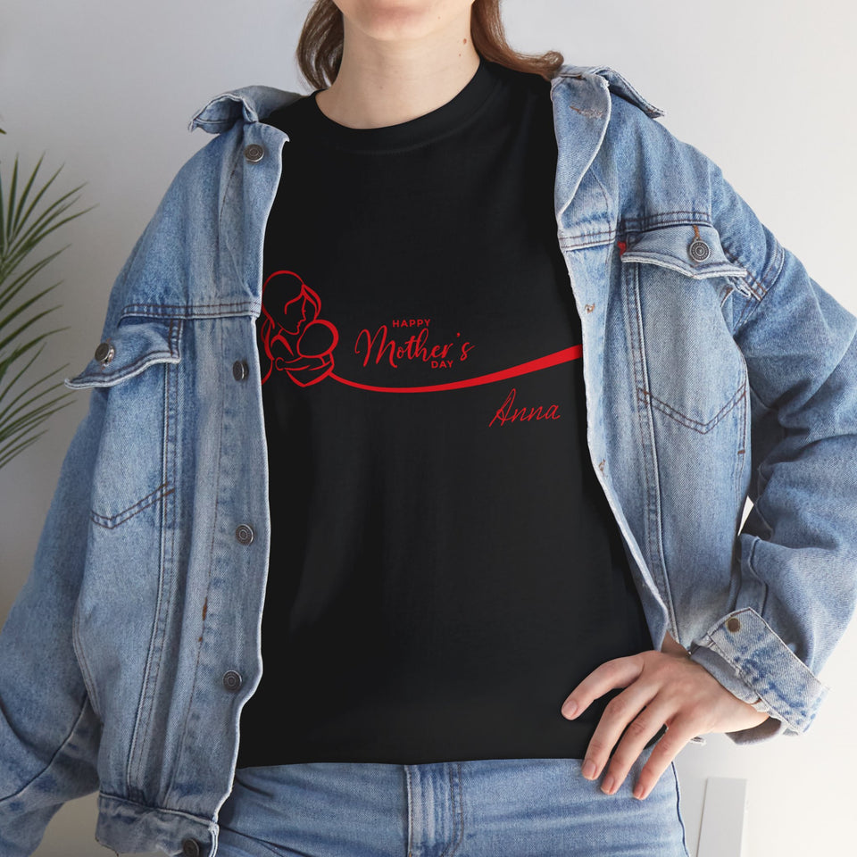 Personalized MOM Tshirt for the best gift Custom Name/Date