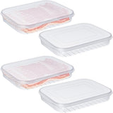 4 Pieces Bacon Keeper Plastic Deli Meat Saver