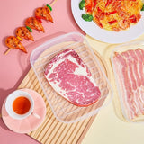 4 Pieces Bacon Keeper Plastic Deli Meat Saver