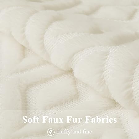 Soft Faux Fur Throw Pillow Covers 18x18
