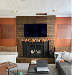 Mountain With Lines Panel Set of 2-3 Wood Picture Living Room