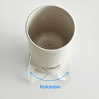 Self Draining Kitchen Utensil Drying Holder for Countertop