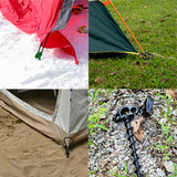 6 Packs Tent Stakes Spiral Camping Hiking