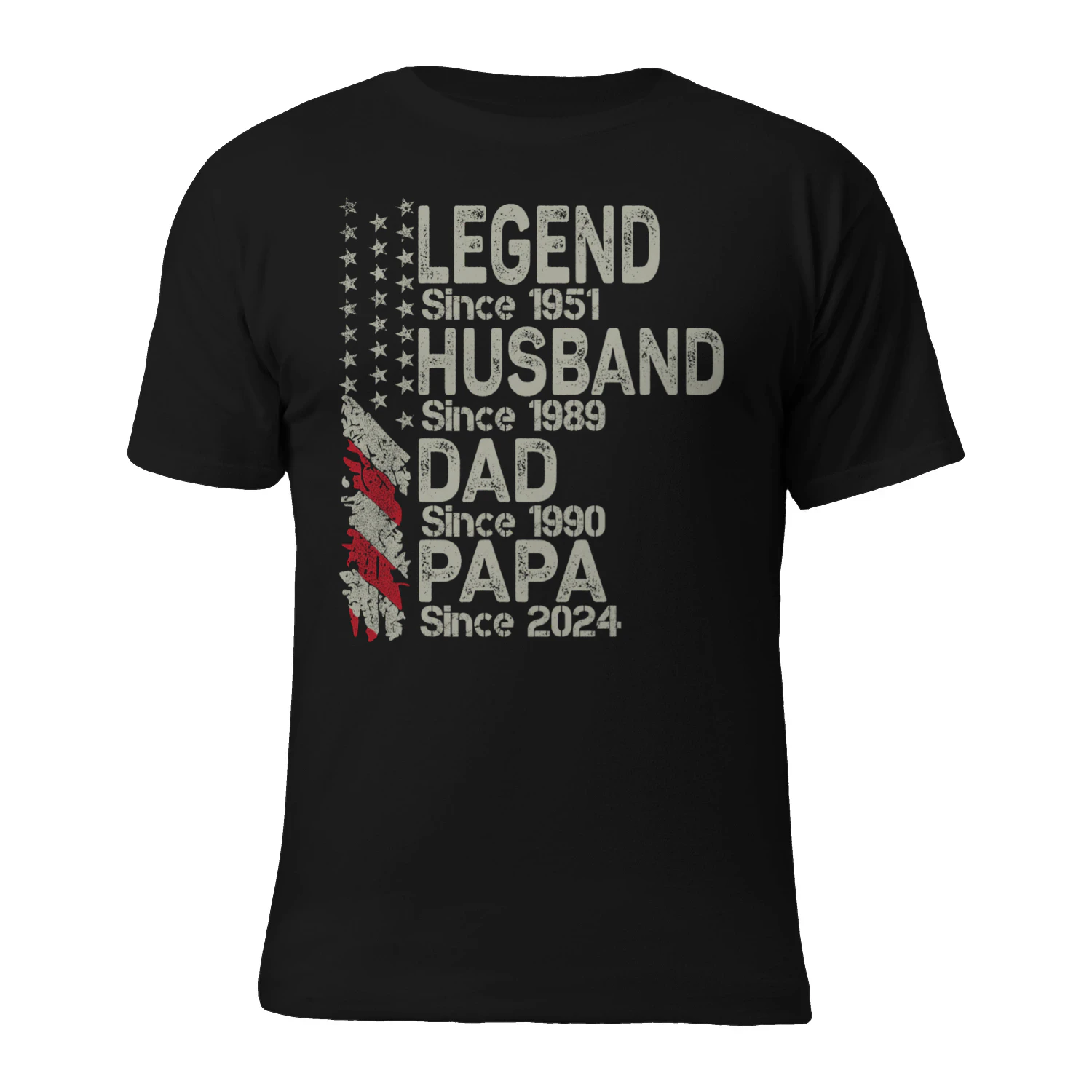 Personalized Legend Husband Dad Papa Since Father's Day Shirt