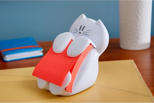 Note Dispenser, Cat design, 3x3 in, 1 Dispenser/Pack (CAT-330)