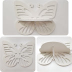 Butterfly Shaped Nursery Floating Wall Shelf for Kids Room