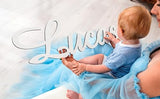 Personalized Wooden Name Sign for Nursery Wall Decor