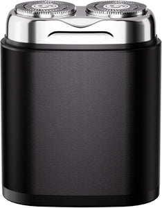 Mini Dual-Head Electric Shaver, Portable Electric Razor for Men,  Rechargeable Waterproof Shaver for Home, Car, Travel