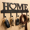 Entryway Wall Key Holder with 5 Hooks Sweet Home Design