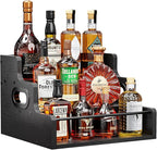 3-Tier Countertop Display Shelf for Syrup and Collectibles