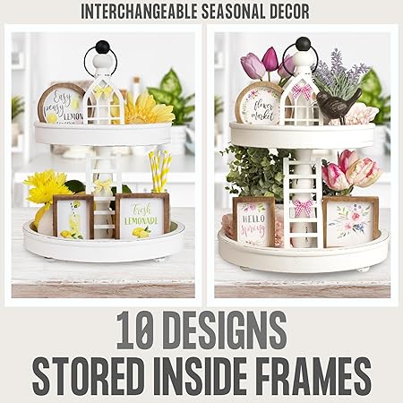 The Ultimate Farmhouse Tiered Tray Decor Set