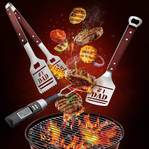 Grilling Set BBQ Grill Tools Gift for Dad and Husband