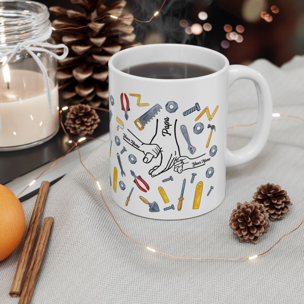 Papa Mug Gift For Dad Personalized Mug