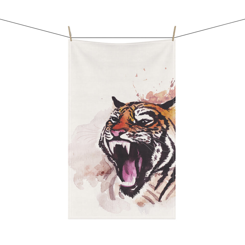 Personalized Funny Kitchen Towel The Tiger Kitchen Decor