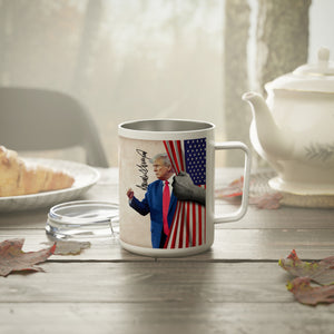 Make America Great Again Flat Tumbler Personalized Mug 10 Oz