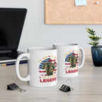 The Fishing Legend Gift For Dad - Personalized Mug