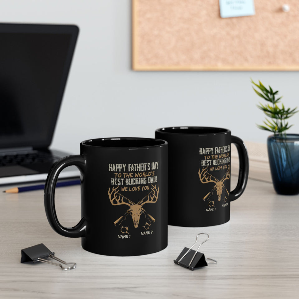 To The World's Best Bucking DAD Personalized Mug