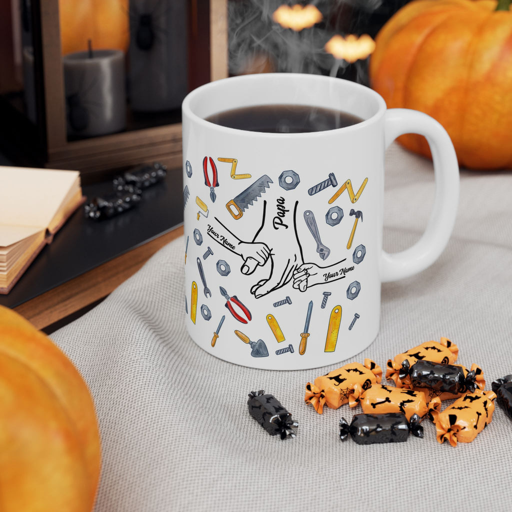 Papa Mug Gift For Dad Personalized Mug