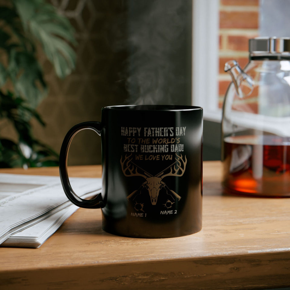 To The World's Best Bucking DAD Personalized Mug