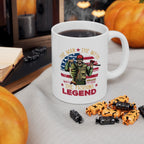 The Fishing Legend Gift For Dad - Personalized Mug