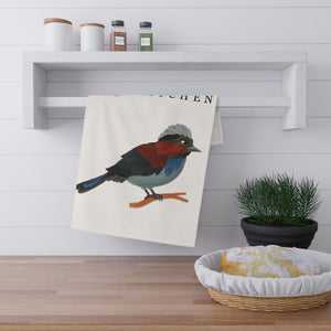 Personalized Funny Kitchen Towel Angie Kitchen Bird Kitchen Decor