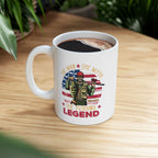 The Fishing Legend Gift For Dad - Personalized Mug