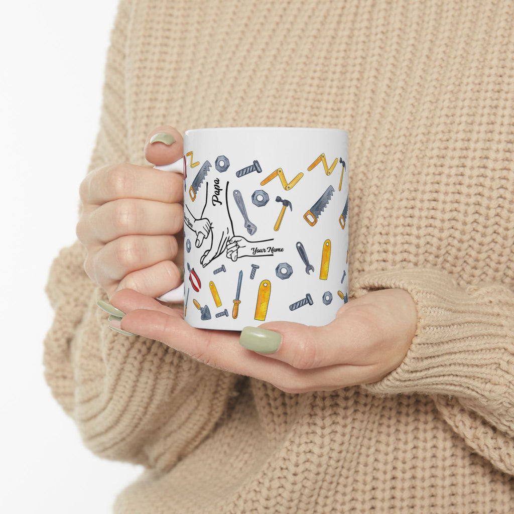 Papa Mug Gift For Dad Personalized Mug