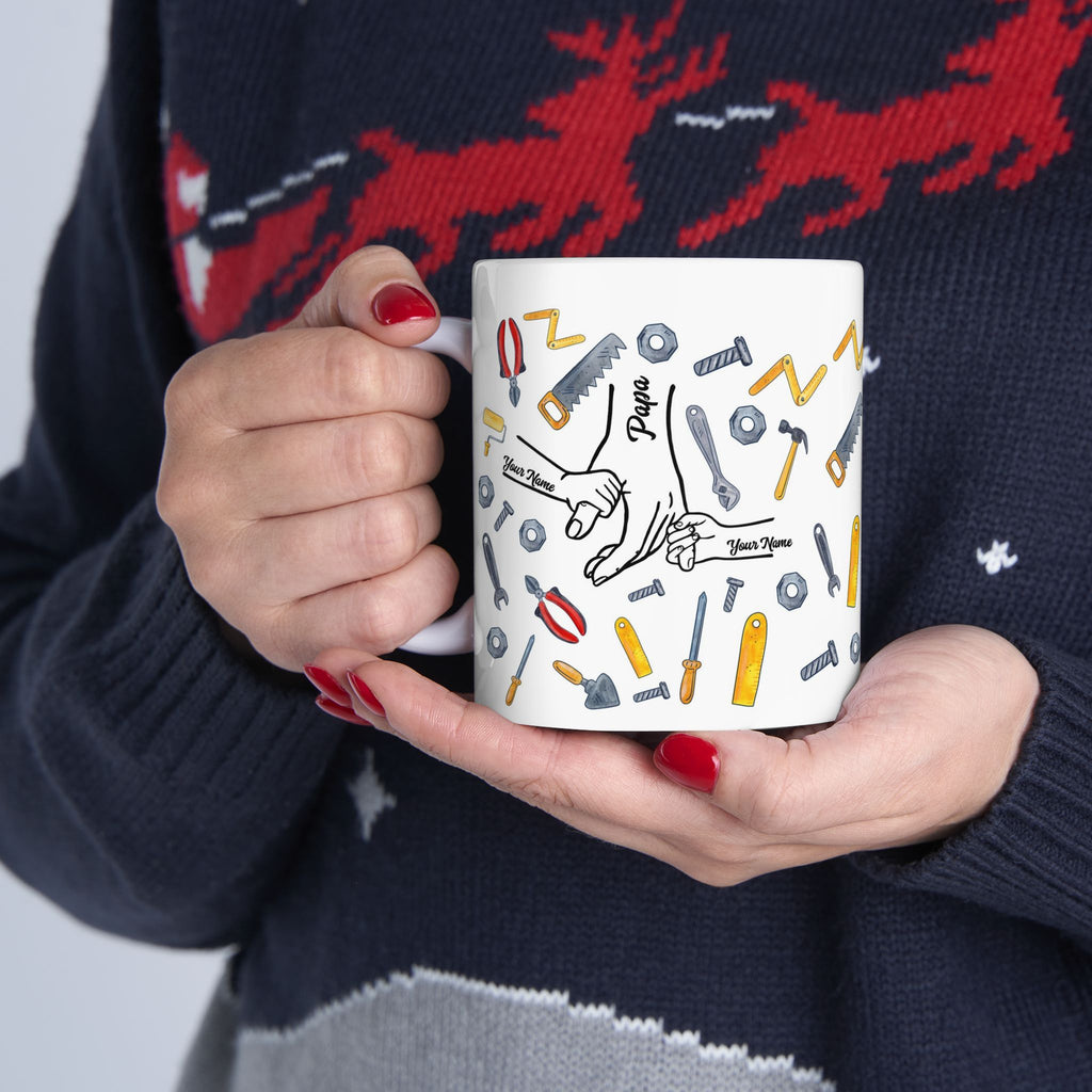 Papa Mug Gift For Dad Personalized Mug