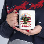 The Fishing Legend Gift For Dad - Personalized Mug
