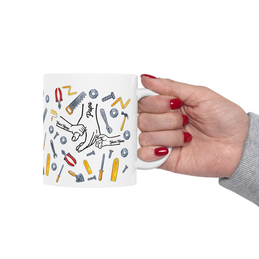 Papa Mug Gift For Dad Personalized Mug