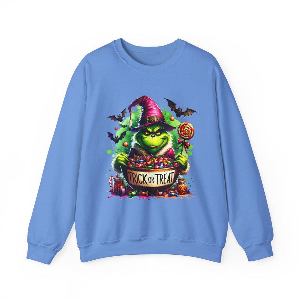 Trick Or Treat Unisex Sweatshirt Personalized Custom Sweatshirt - Halloween Gift For Family Members