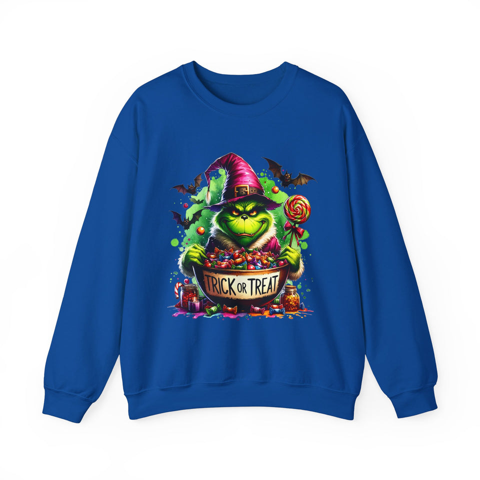 Trick Or Treat Unisex Sweatshirt Personalized Custom Sweatshirt - Halloween Gift For Family Members