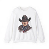 Trump Cowboy Sweatshirt - Western Donald Trump MAGA Sweatshirt, Election 2024