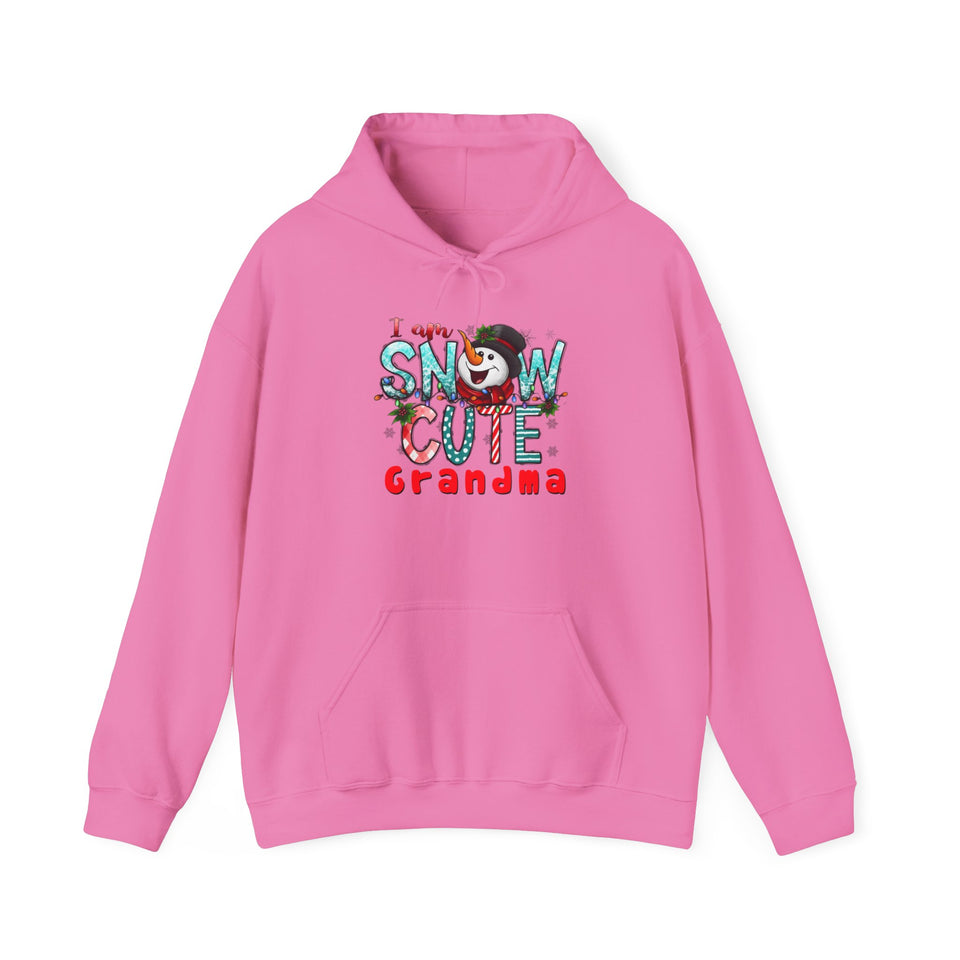 Personalized I'm a Snow Cute Grandma Custom Unisex Hoodie Gift For Her, Mom, Grandma