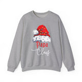 Unisex Sweatshirt Papa Claus Family Personalized Custom Sweatshirt -Christmas Gift For Family Members