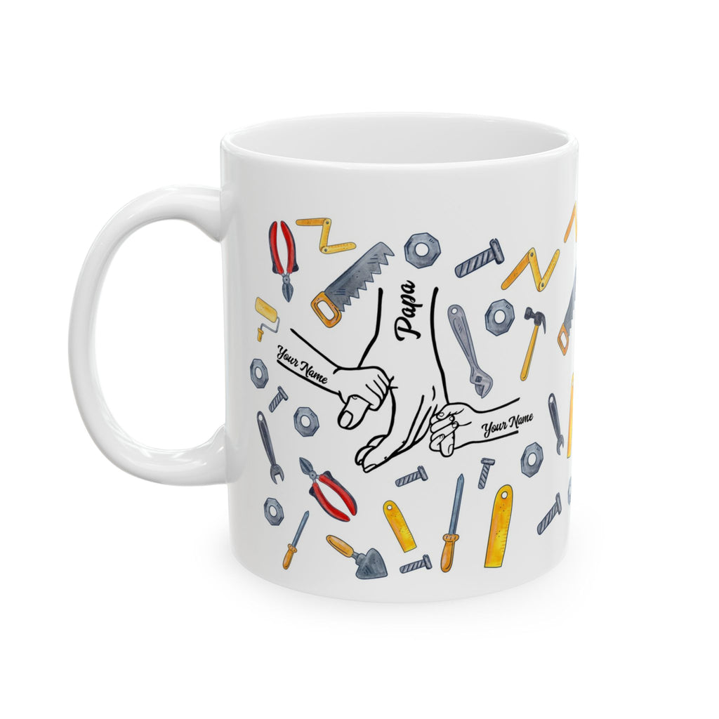 Papa Mug Gift For Dad Personalized Mug
