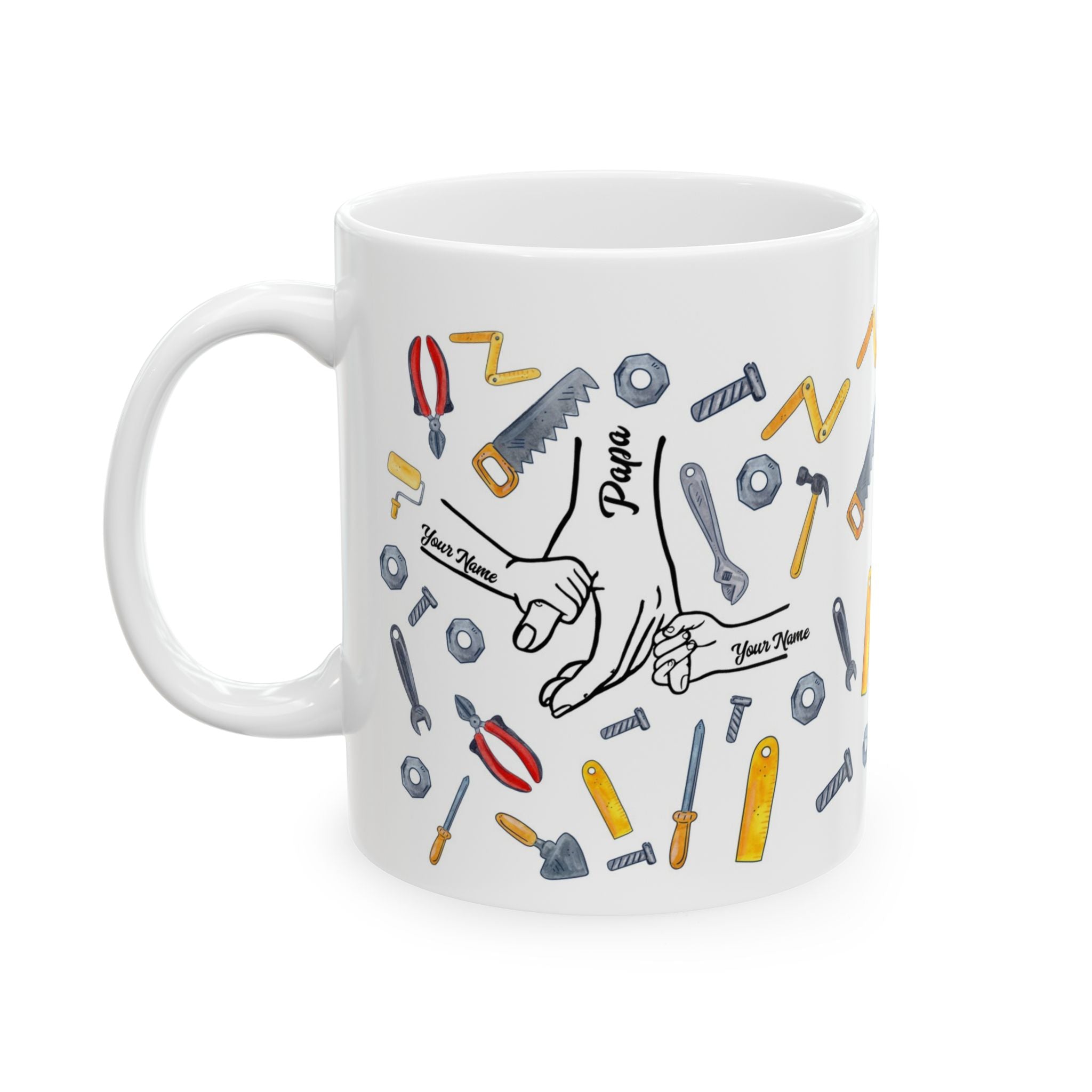 Papa Mug Gift For Dad Personalized Mug