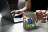 Personalized Happy Easter Mug 15oz Big Size Custom Name Mug Eggs