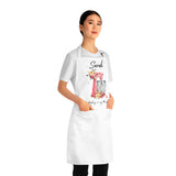 Baking is My Therapy Personalized Apron Utensils Custom Gift Personalized for Mom/Grandma